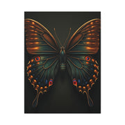 Peacock Pattern Butterfly Portrait Wall Art & Canvas Prints