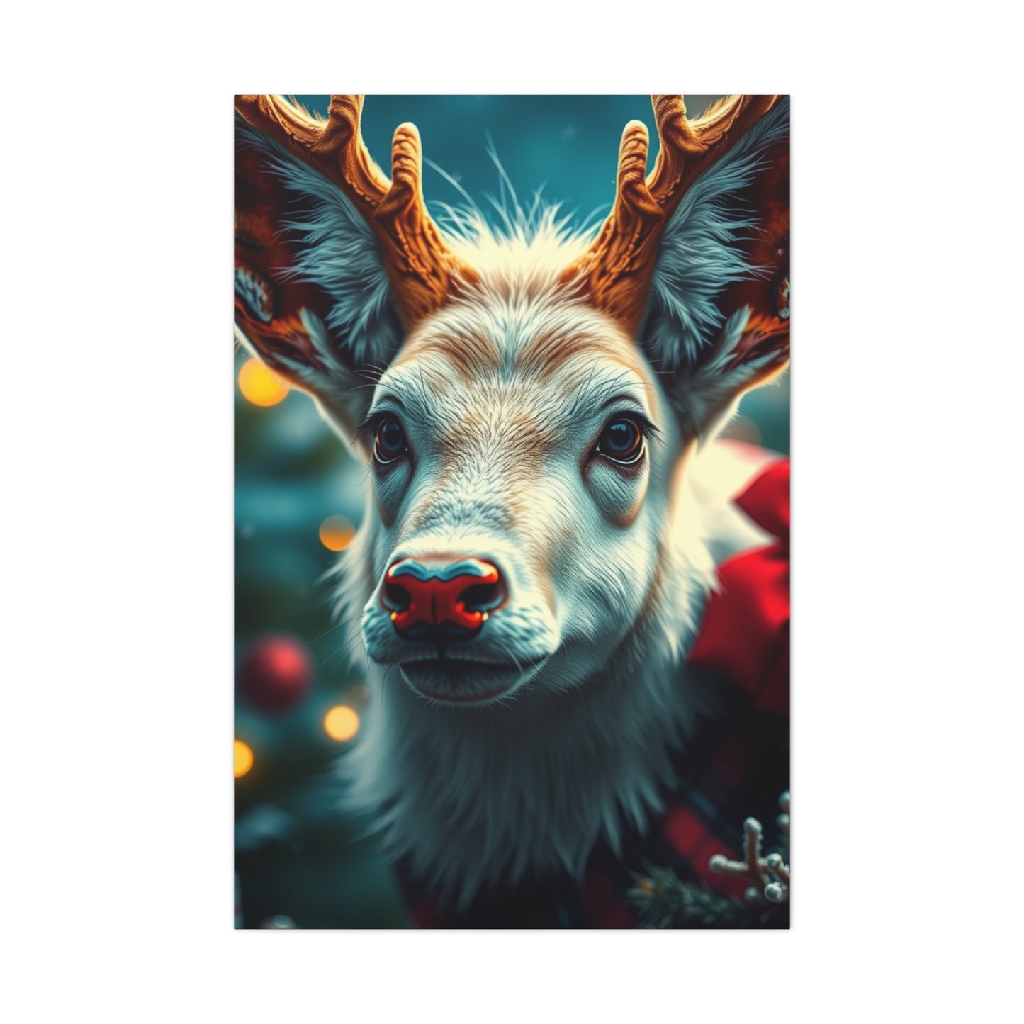 Supreme Christmas Animal Art Beautiful Collection Wall Art & Canvas Print