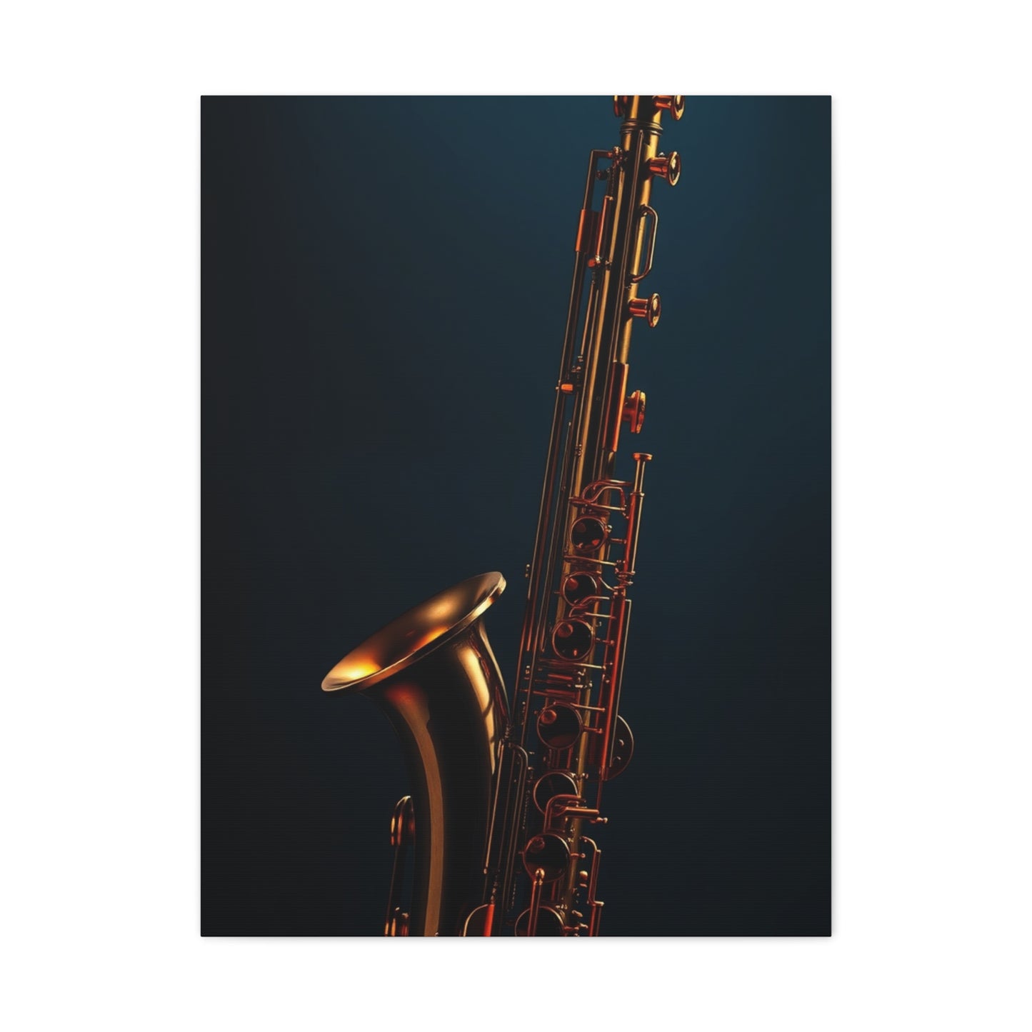 Saxophone Art Supreme Canvas Wall Art & Canvas Print