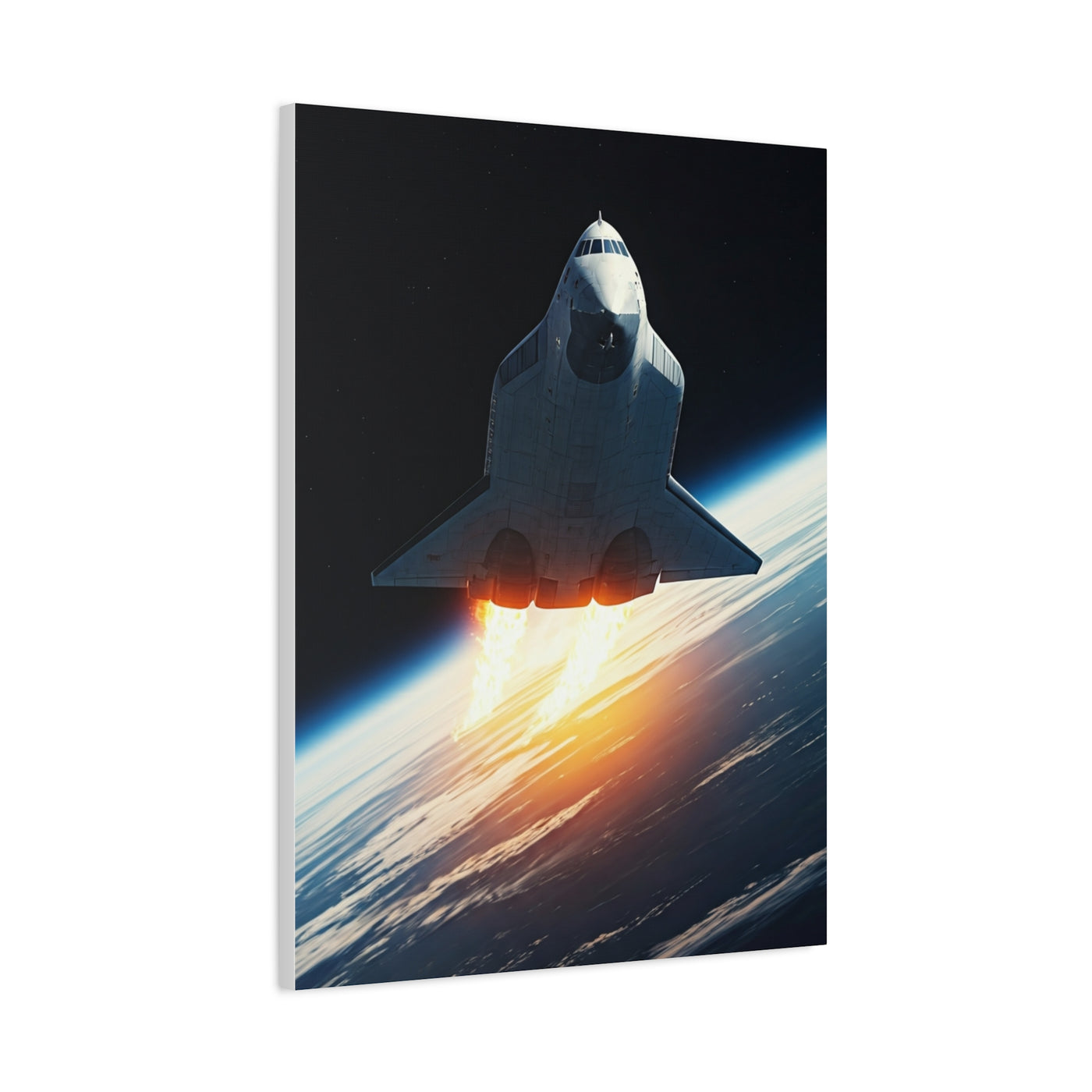 Space Shuttle Earth Ascent Wall Art & Canvas Prints