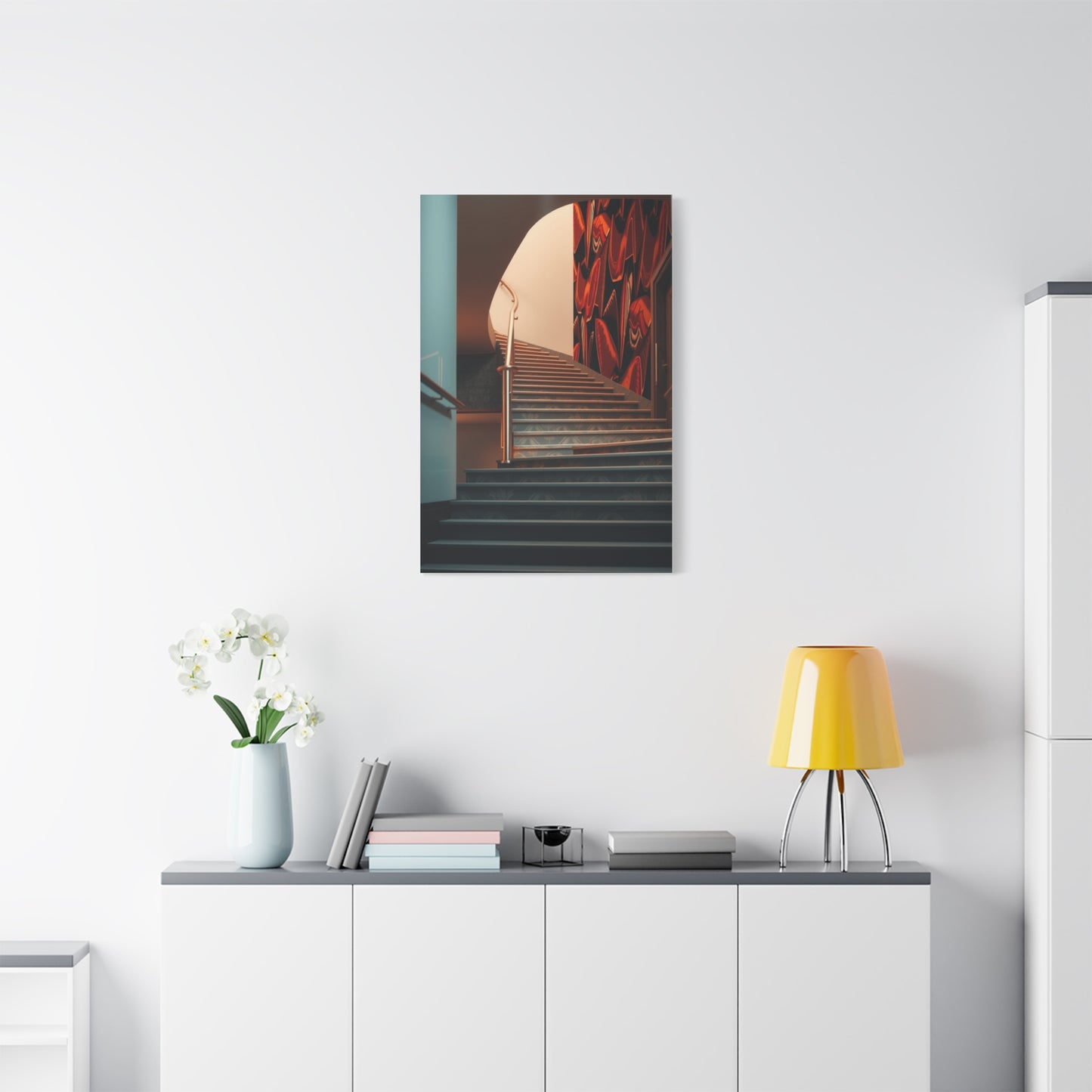 Stair & Staircase Art Canvas Art 5 Wall Art & Canvas Print