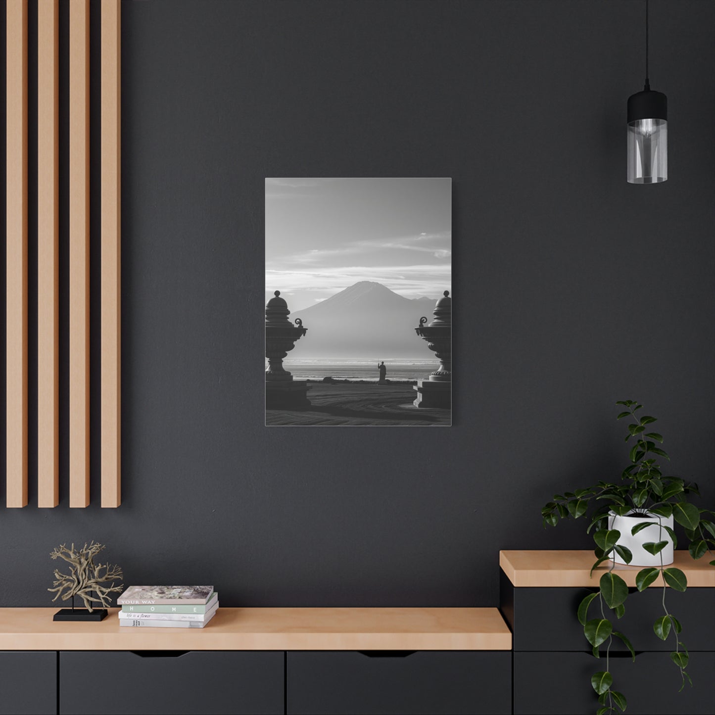 Polished Monotone Art Wall Art & Canvas Print