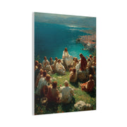 Sermon by the Sea Sacred Teaching Wall Art & Canvas Print