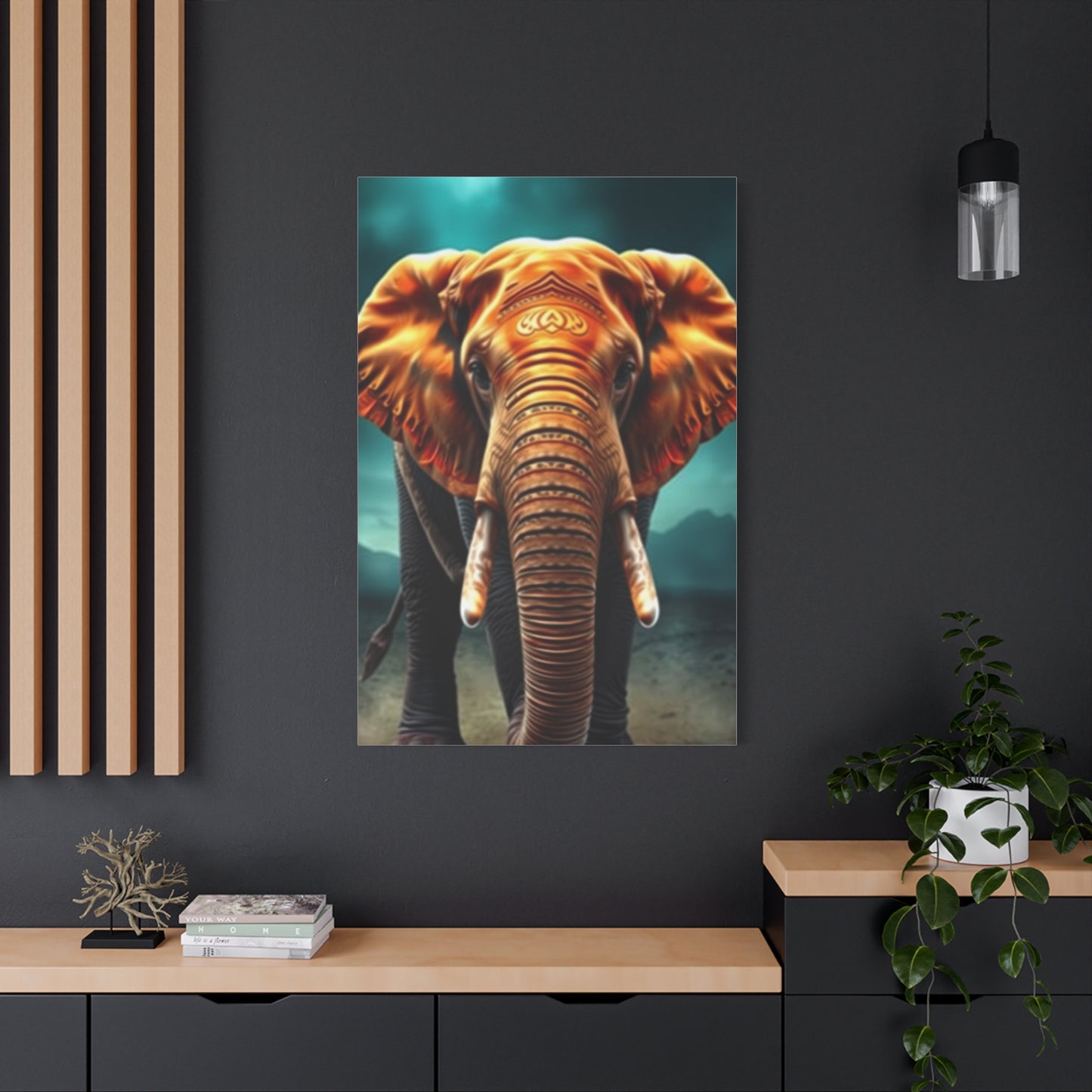 Gilded Trunk Symphony Wall Art & Canvas Print