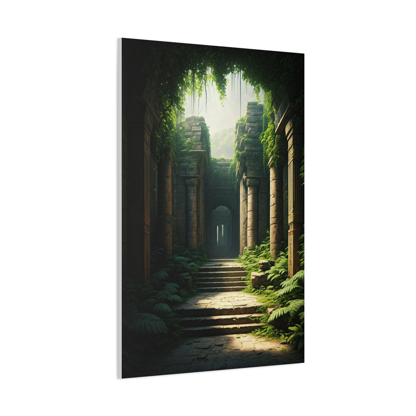 Temple Pathway of Light Wall Art & Canvas Prints
