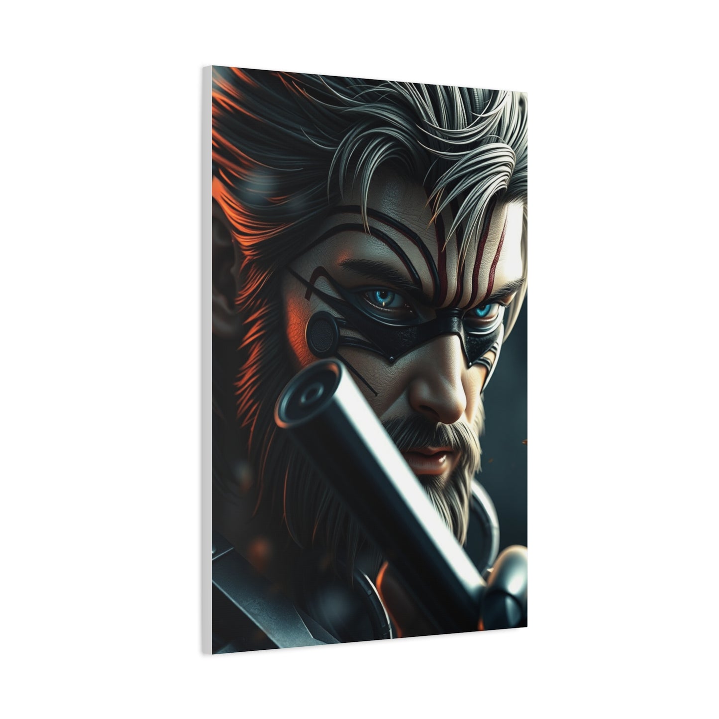 Vision Metal Gear Solid Art Art Wall Art & Canvas Print
