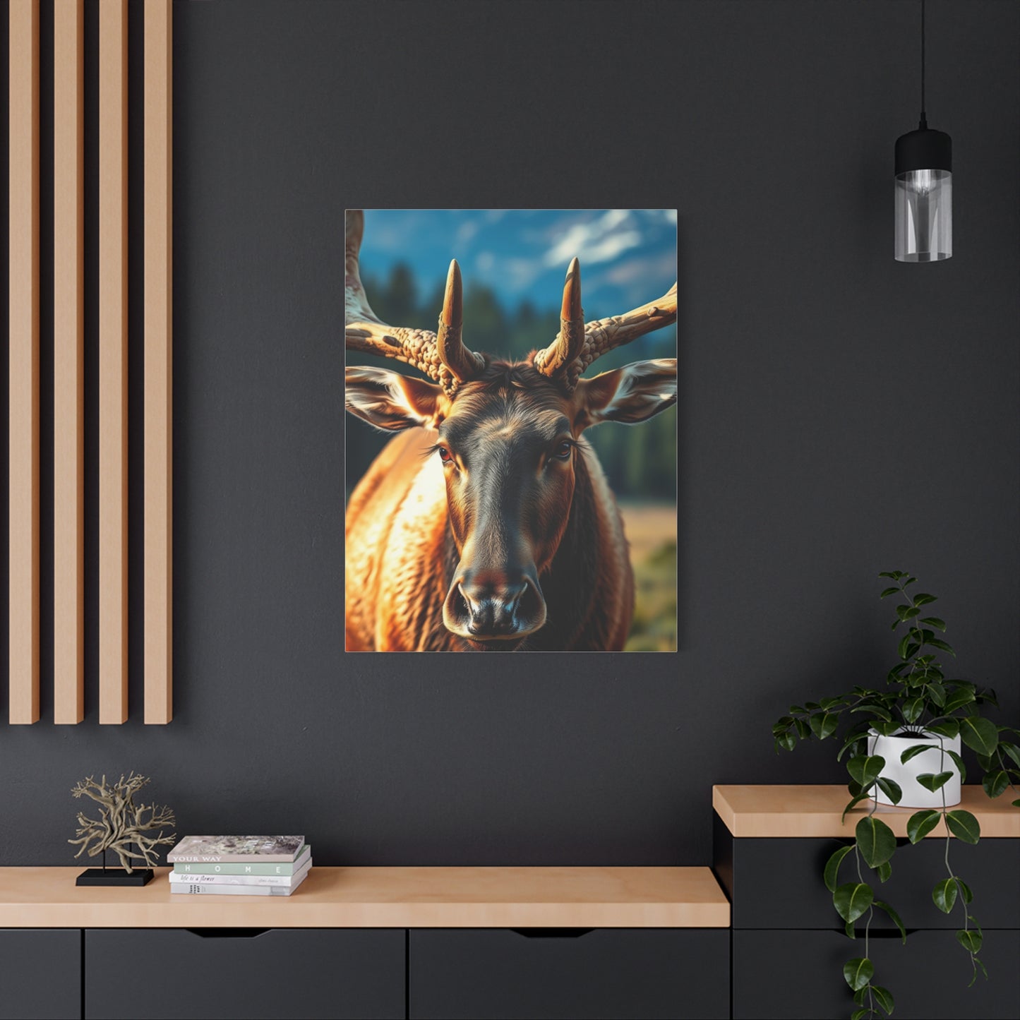 Supreme Elk Art Beautiful Collection Wall Art & Canvas Print