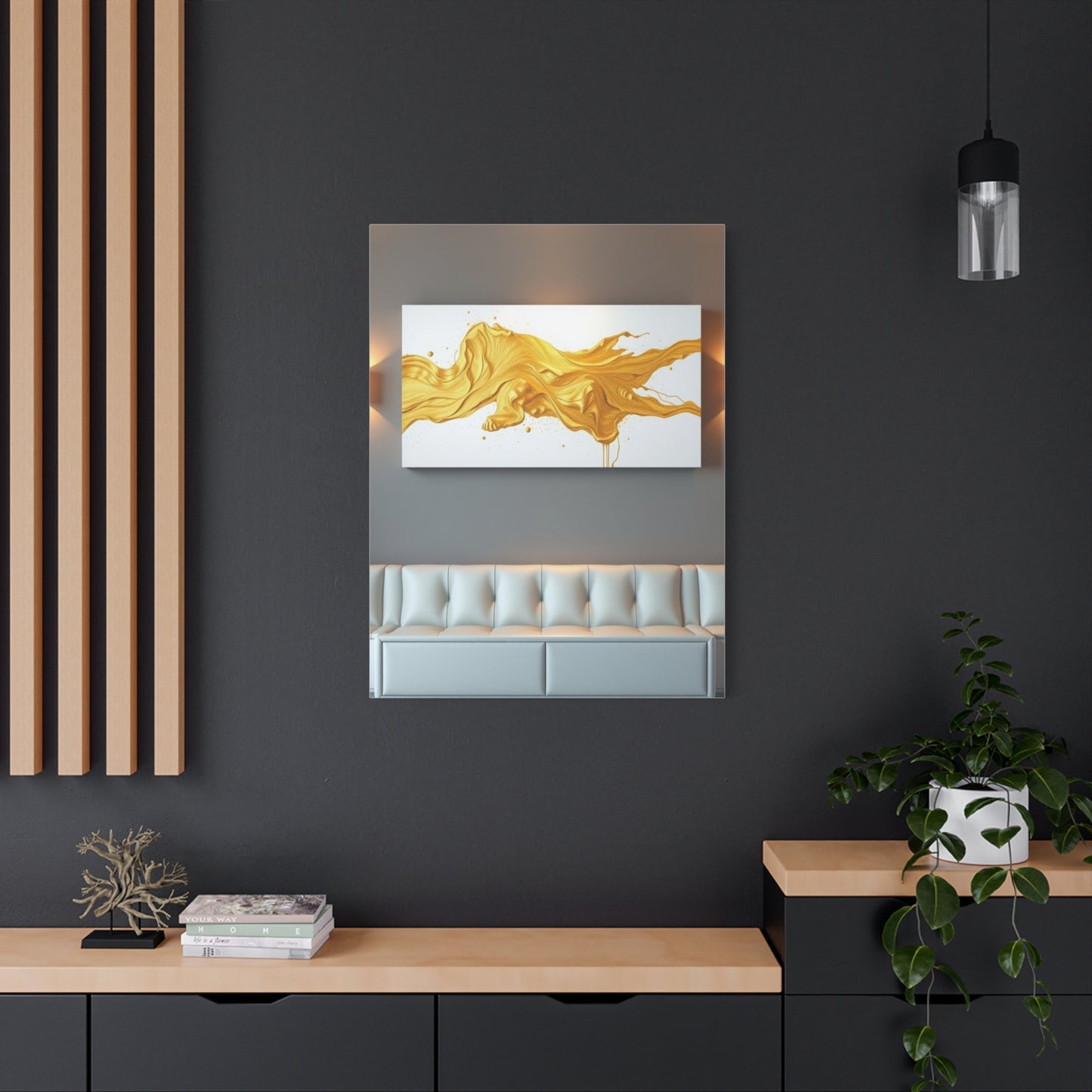 Gilded Ivory Masterpiece wall art & canvas print