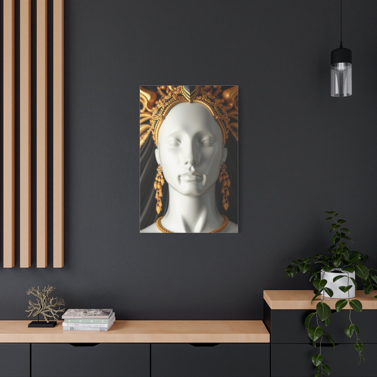 Black White and Gold Art Supreme Gallery Wall Art & Canvas Print