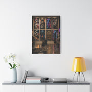 Modern Street Art Gallery Exhibition Street Wall Art & Canvas Print