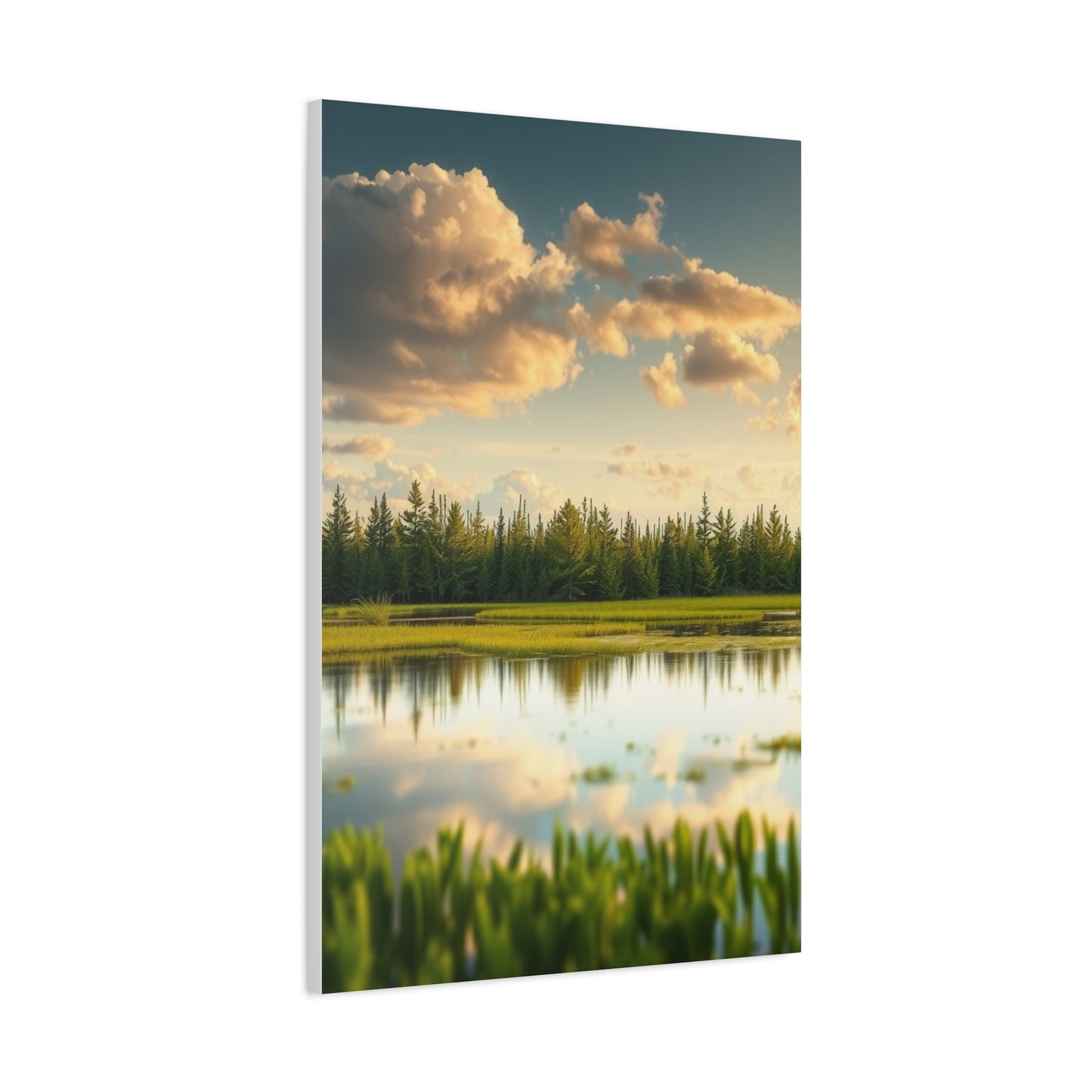 Marsh & Swamp Art Supreme Canvas Wall Art & Canvas Print