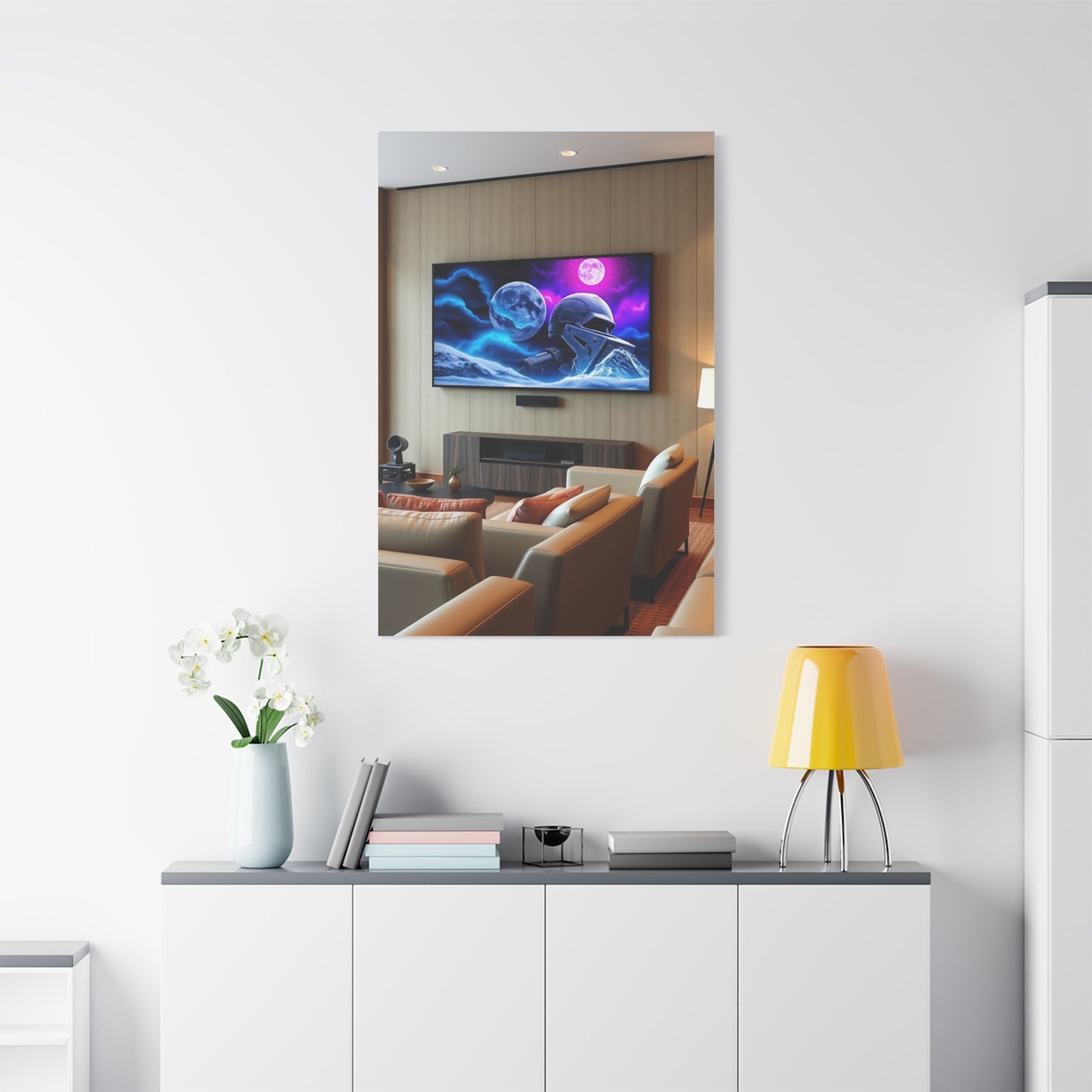 Vision Home Theater Art Art Wall Art & Canvas Print