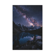 Milky Way Alpine Lake Wall Art & Canvas Print