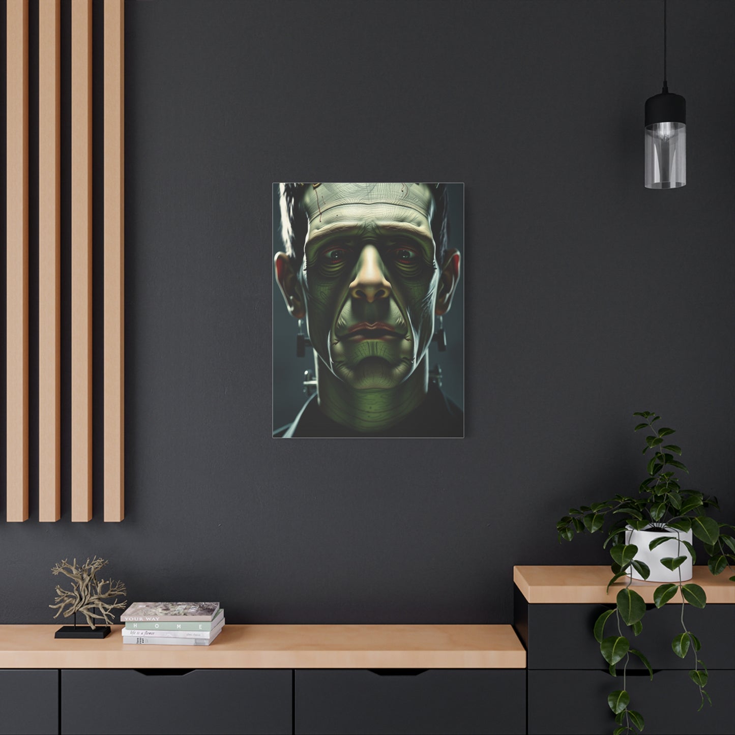 Supreme Frankenstein Art Beautiful Collection Wall Art & Canvas Print