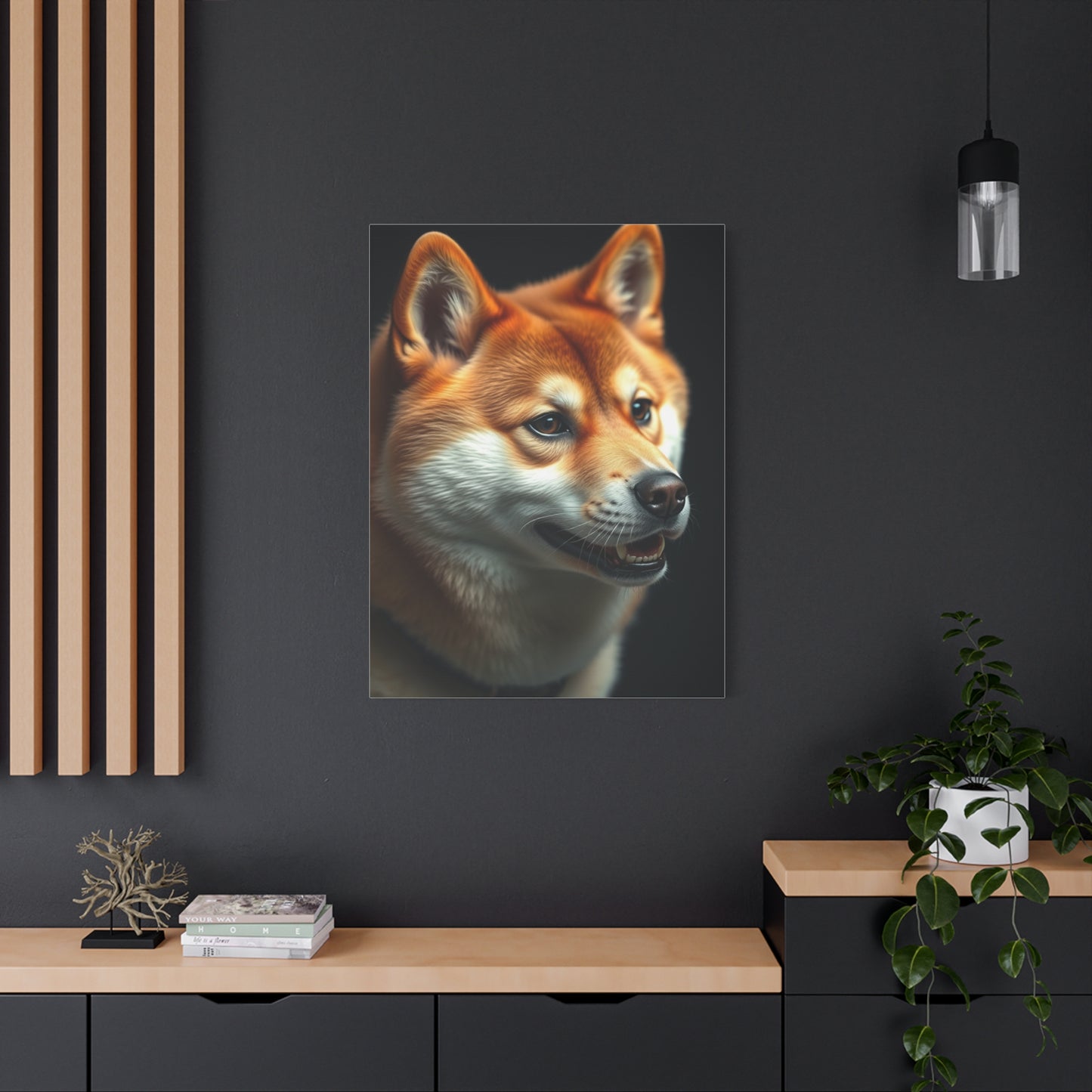 Vision Shiba Inu Dog Art Art Wall Art & Canvas Print