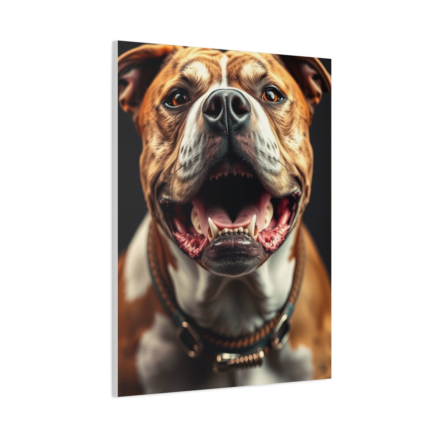 Pit Bull Art Supreme Canvas Wall Art & Canvas Print