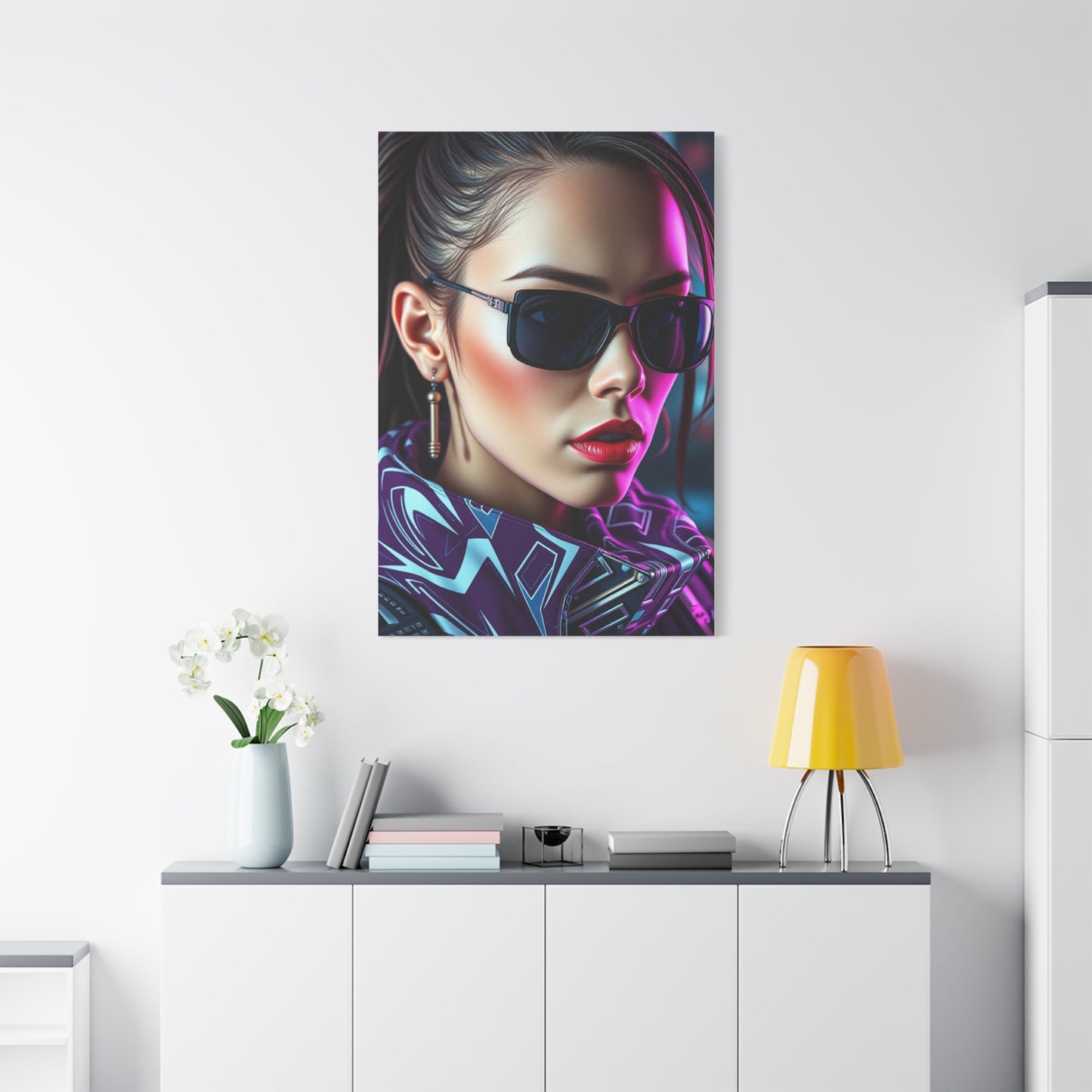 Supreme Cyberpunk Art Beautiful Collection Wall Art & Canvas Print