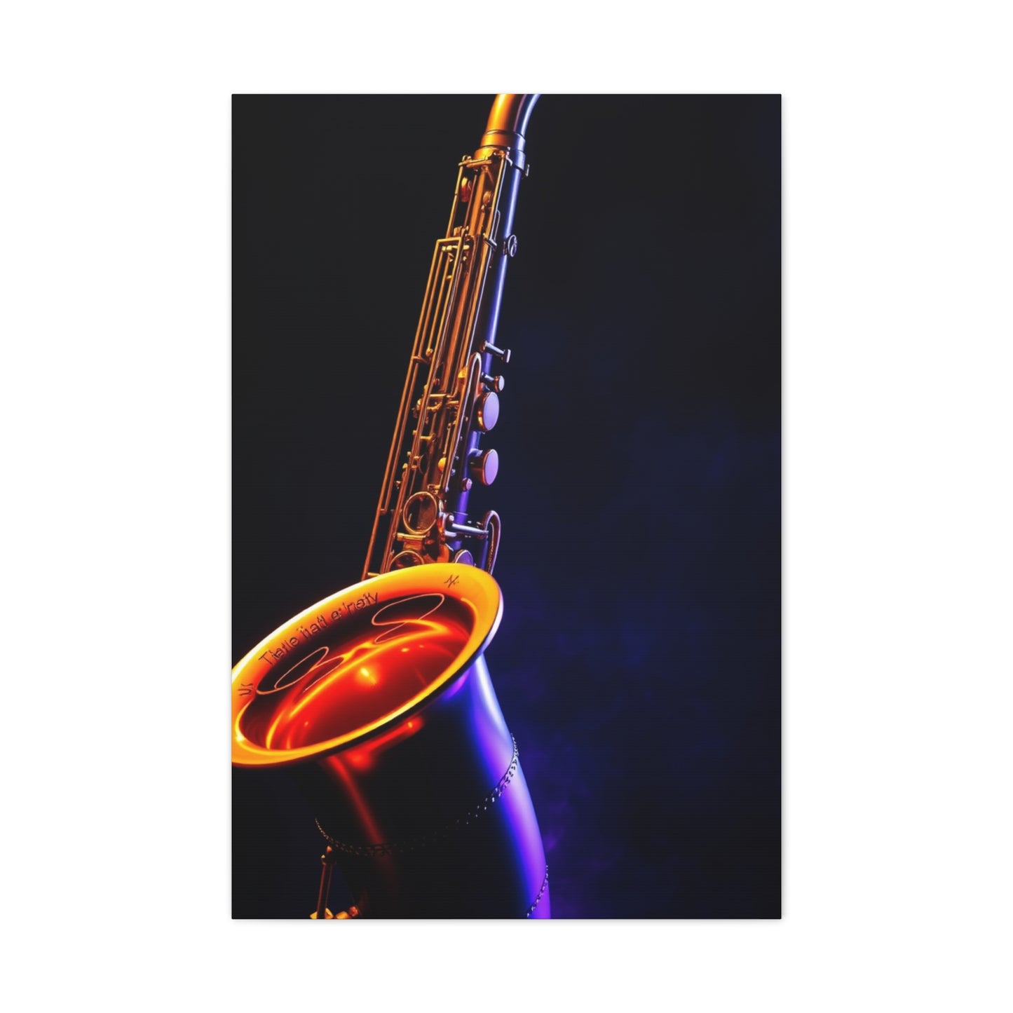 Saxophone Art Canvas Art 2 Wall Art & Canvas Print