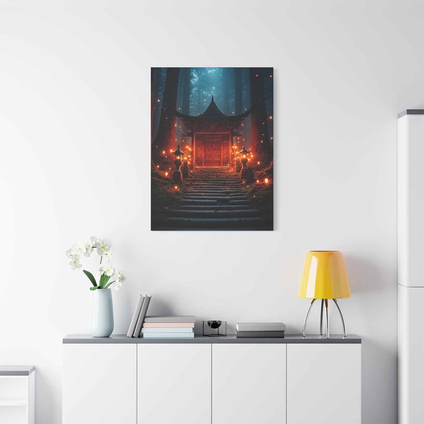 Sacred Temple Pathway Wall Art & Canvas Prints