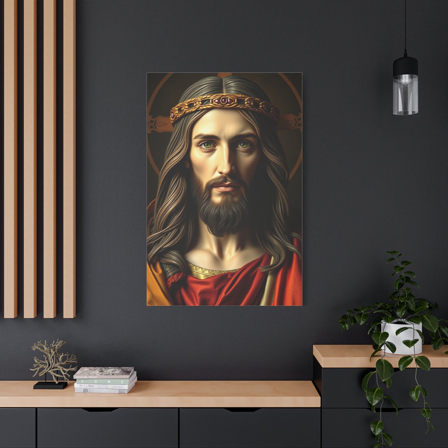 Vision Jesus Christ Art Art Wall Art & Canvas Print