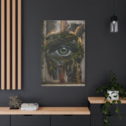 Living Nature Eye Graffiti Street Wall Art & Canvas Print