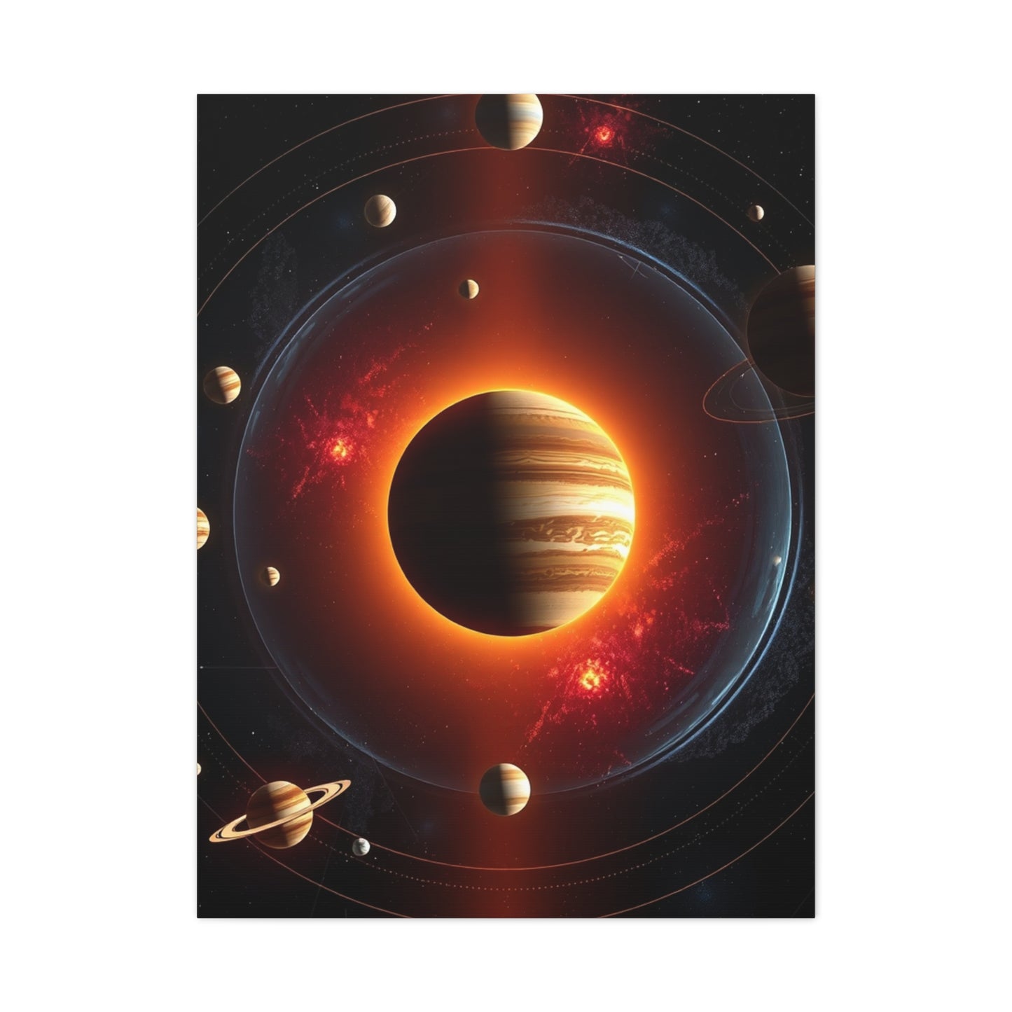 Vision Solar System Wall Art Art Wall Art & Canvas Print