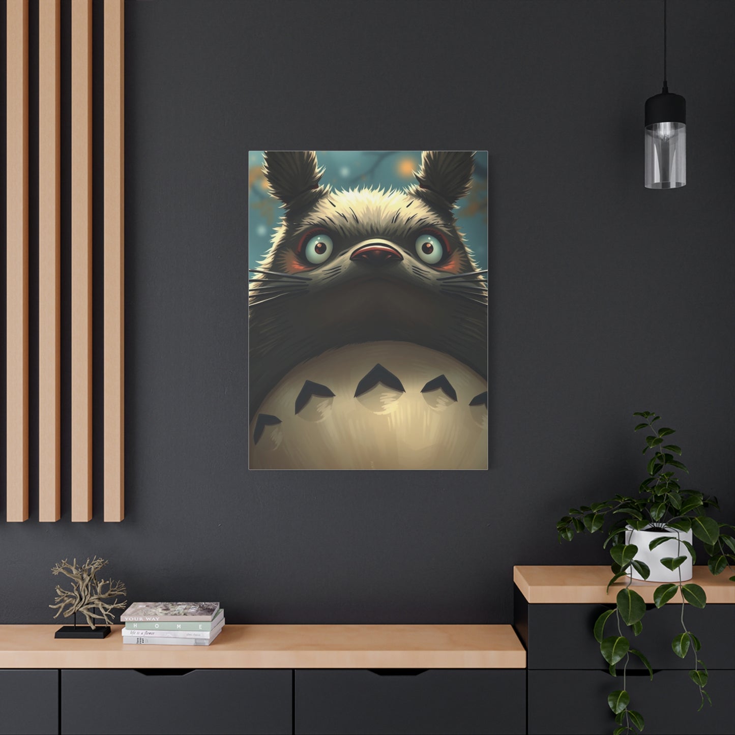 Totoro Art Supreme Canvas Wall Art & Canvas Print