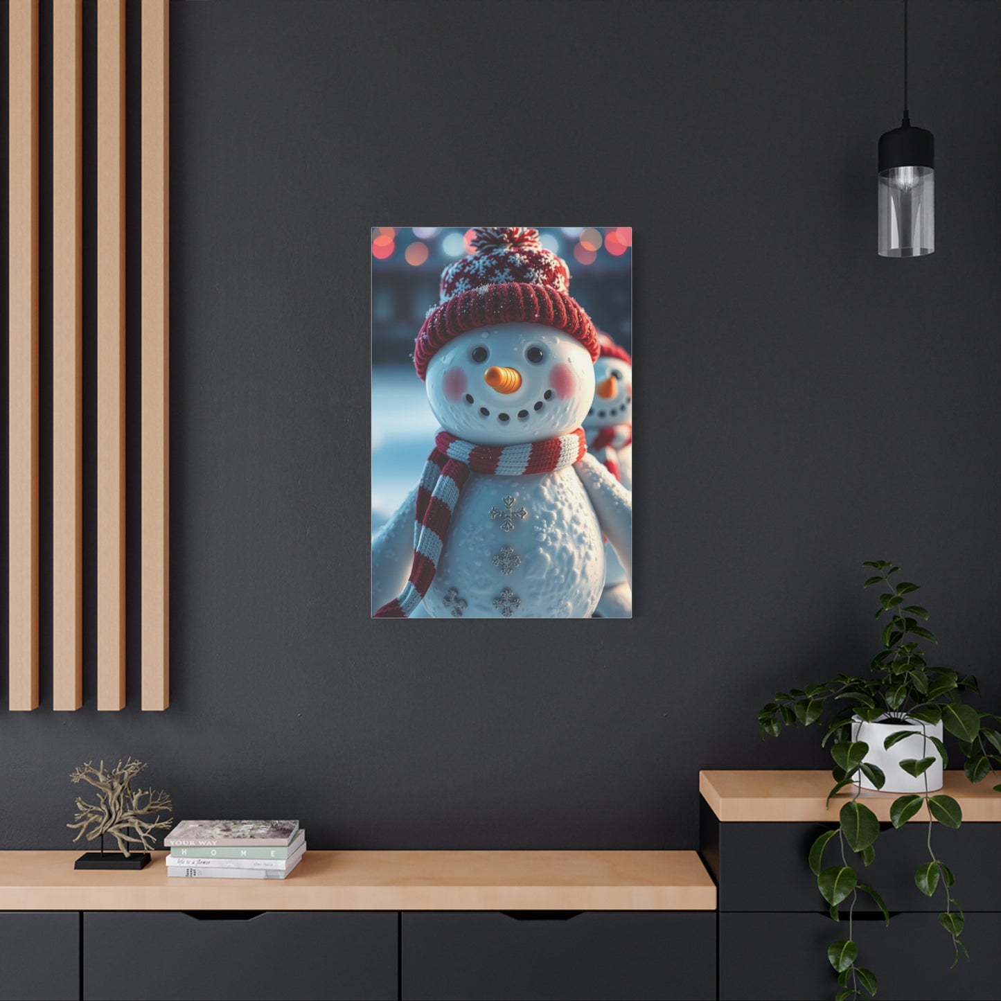Glacial Silhouettes Masterpiece wall art & canvas print