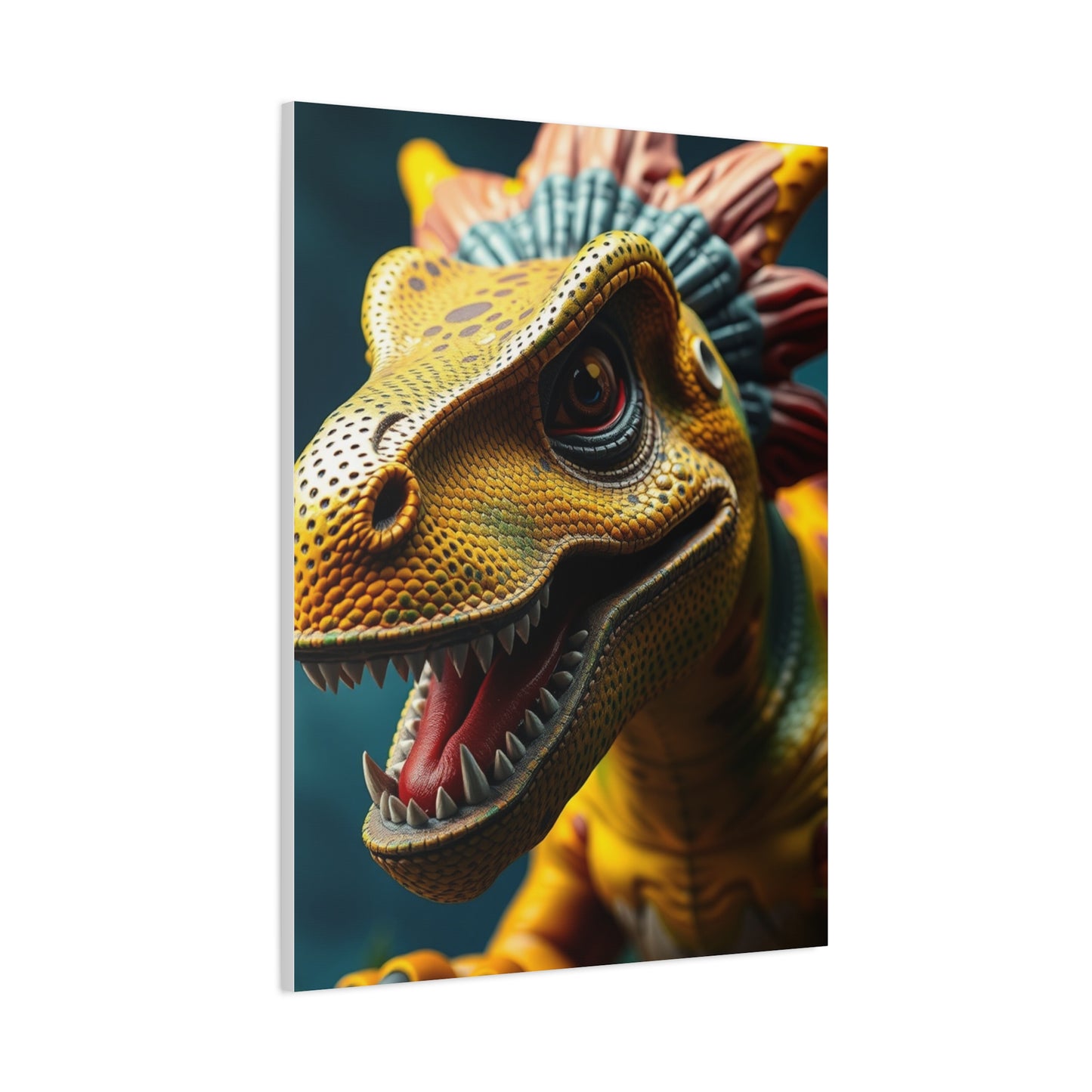 Kid’s Dinosaur Art Supreme Canvas Wall Art & Canvas Print