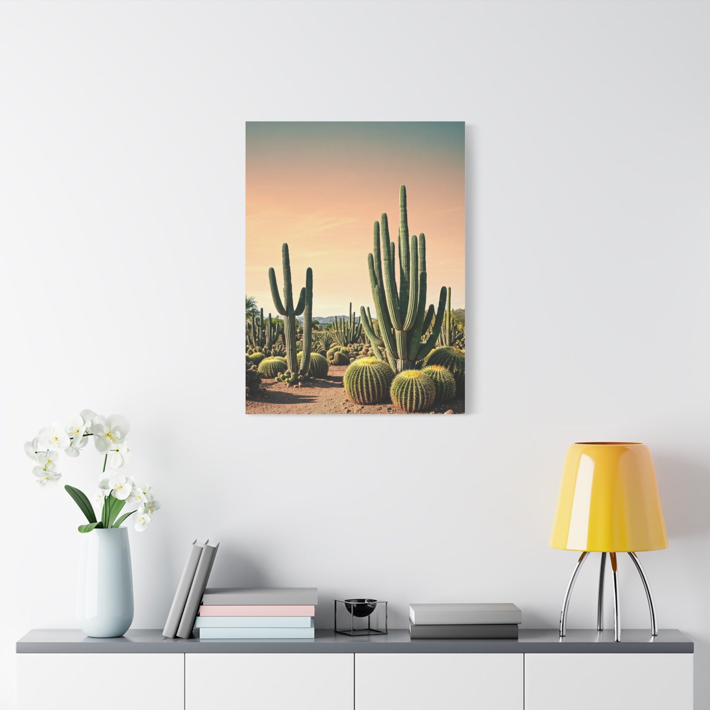 Sonoran Desert Cactus Garden Wall Art & Canvas Prints