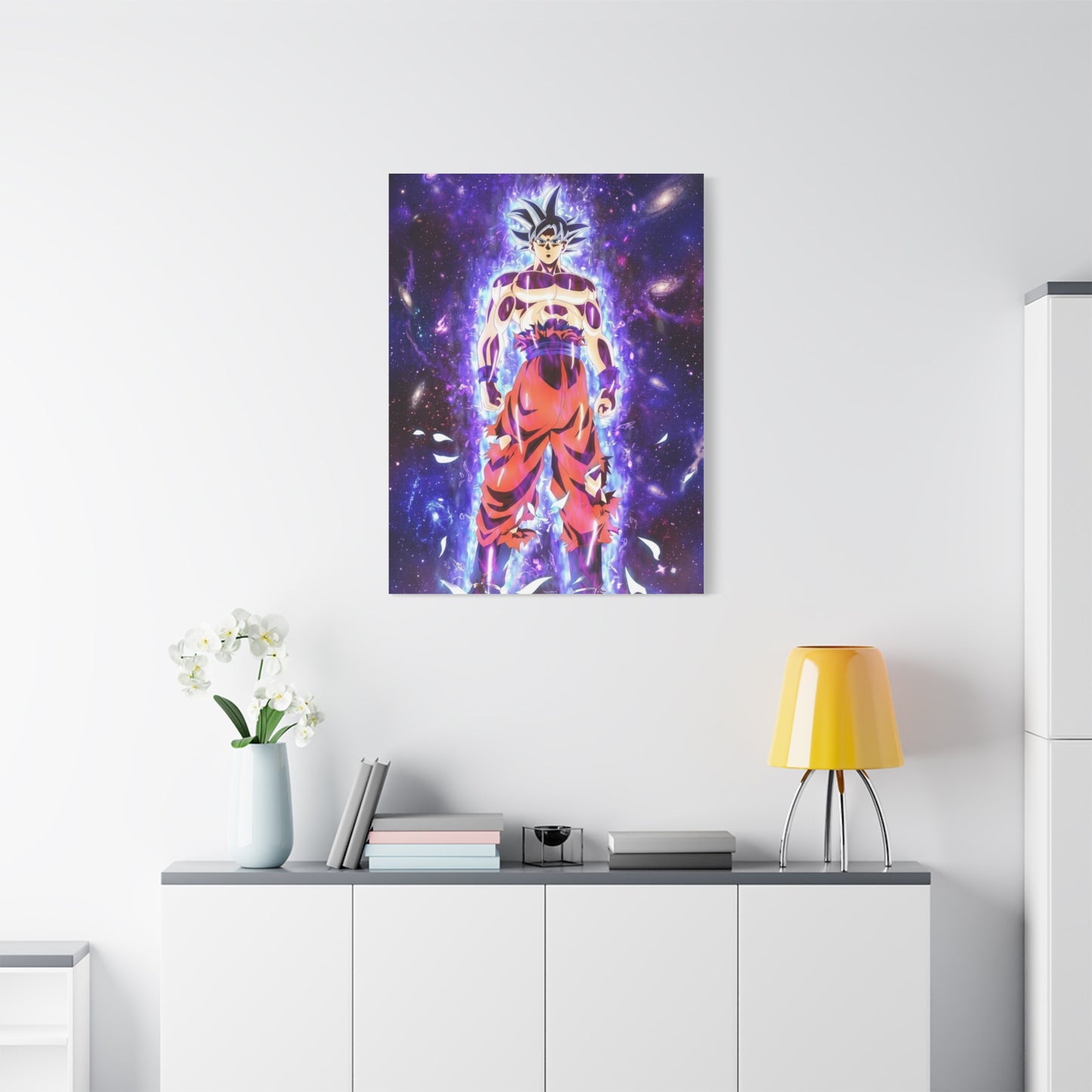 Dragon Ball Z Perfected Ultra Instinct Goku Poster Wall Art & Canvas Print