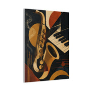 Abstract Jazz Composition Wall Art & Canvas Print