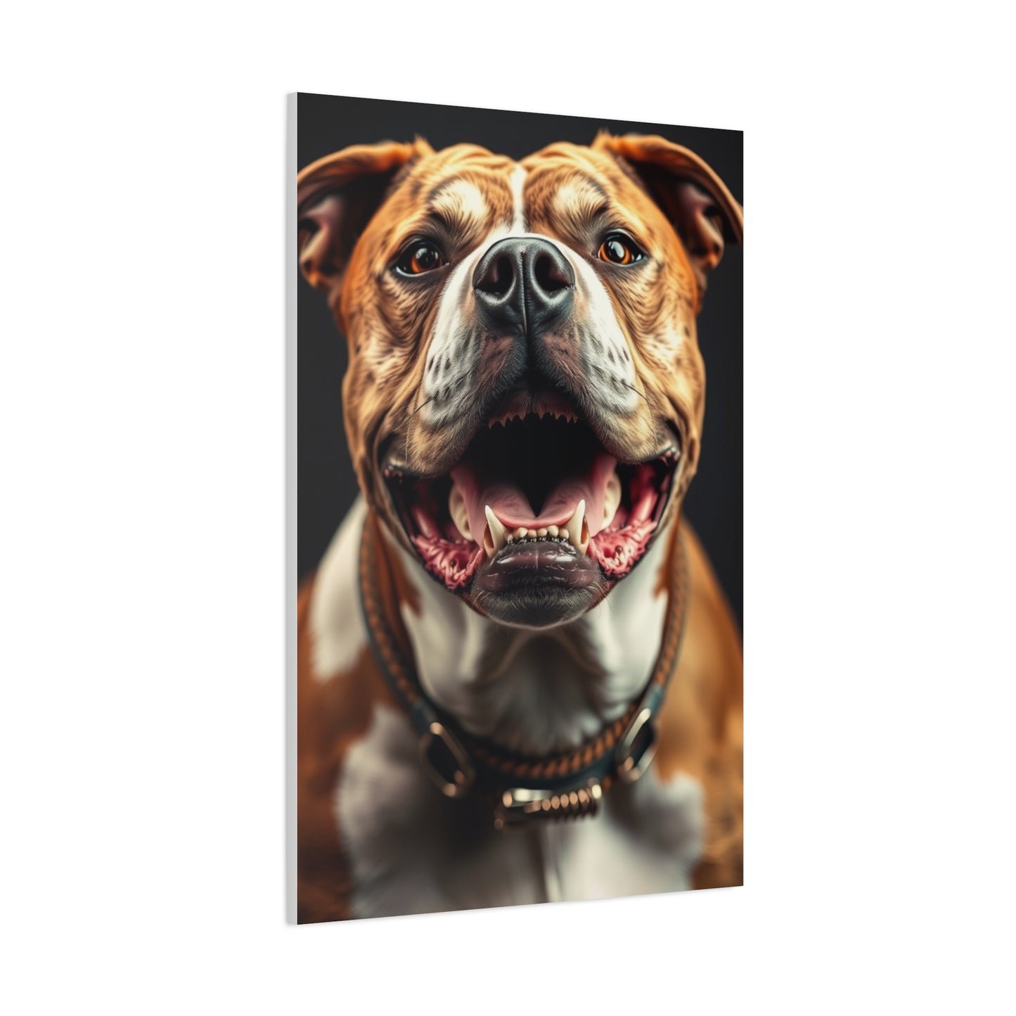 Pit Bull Art Supreme Canvas Wall Art & Canvas Print