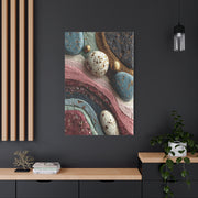 Layered Mineral Stone Abstract Wall Art & Canvas Print
