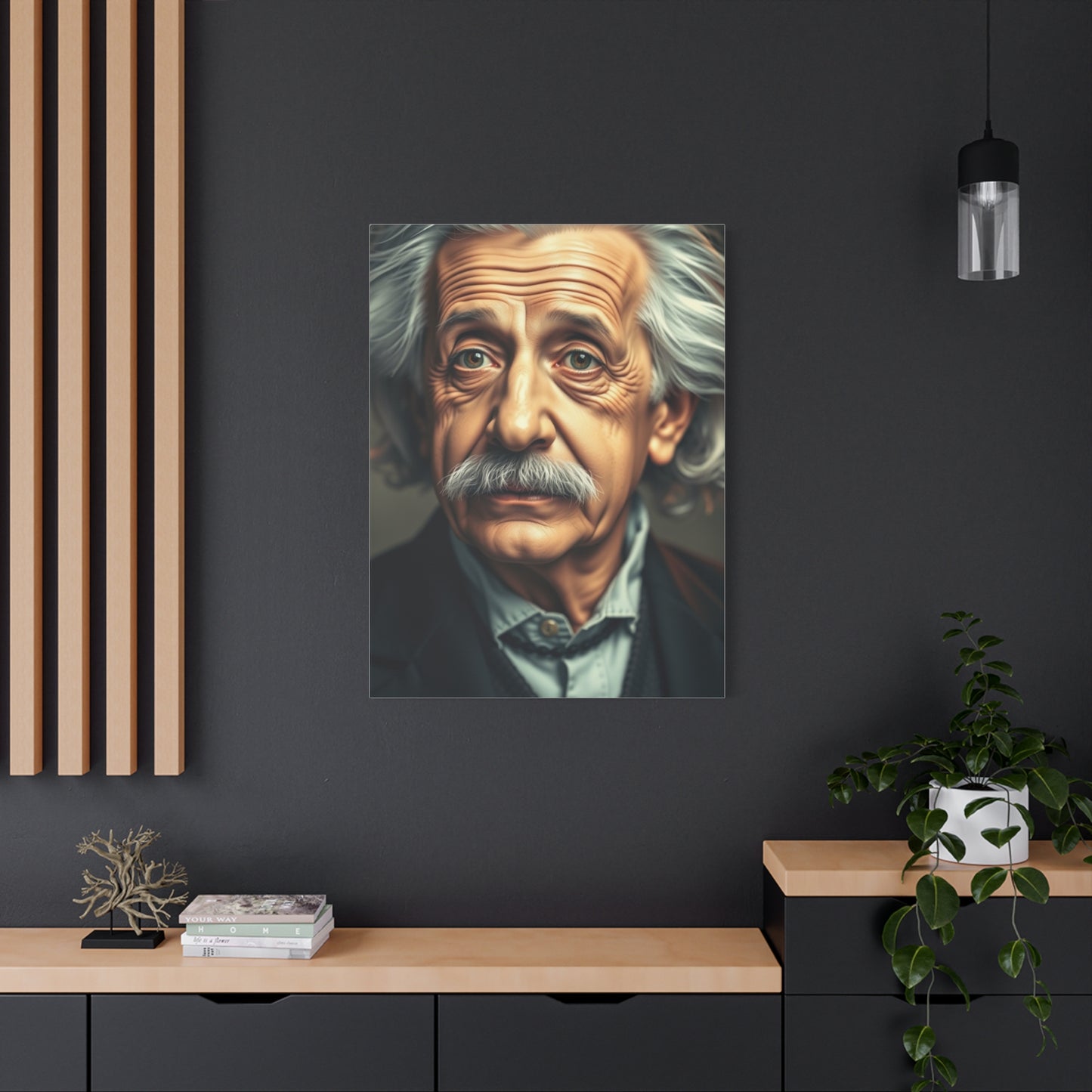 Vision Albert Einstein Art Art Wall Art & Canvas Print