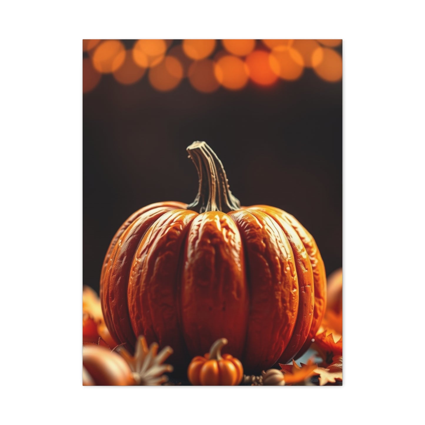 Golden Ember Tableau wall art & canvas print