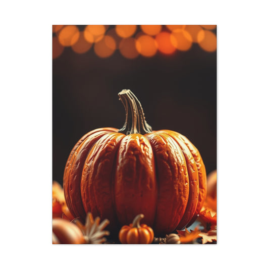 Golden Ember Tableau wall art & canvas print