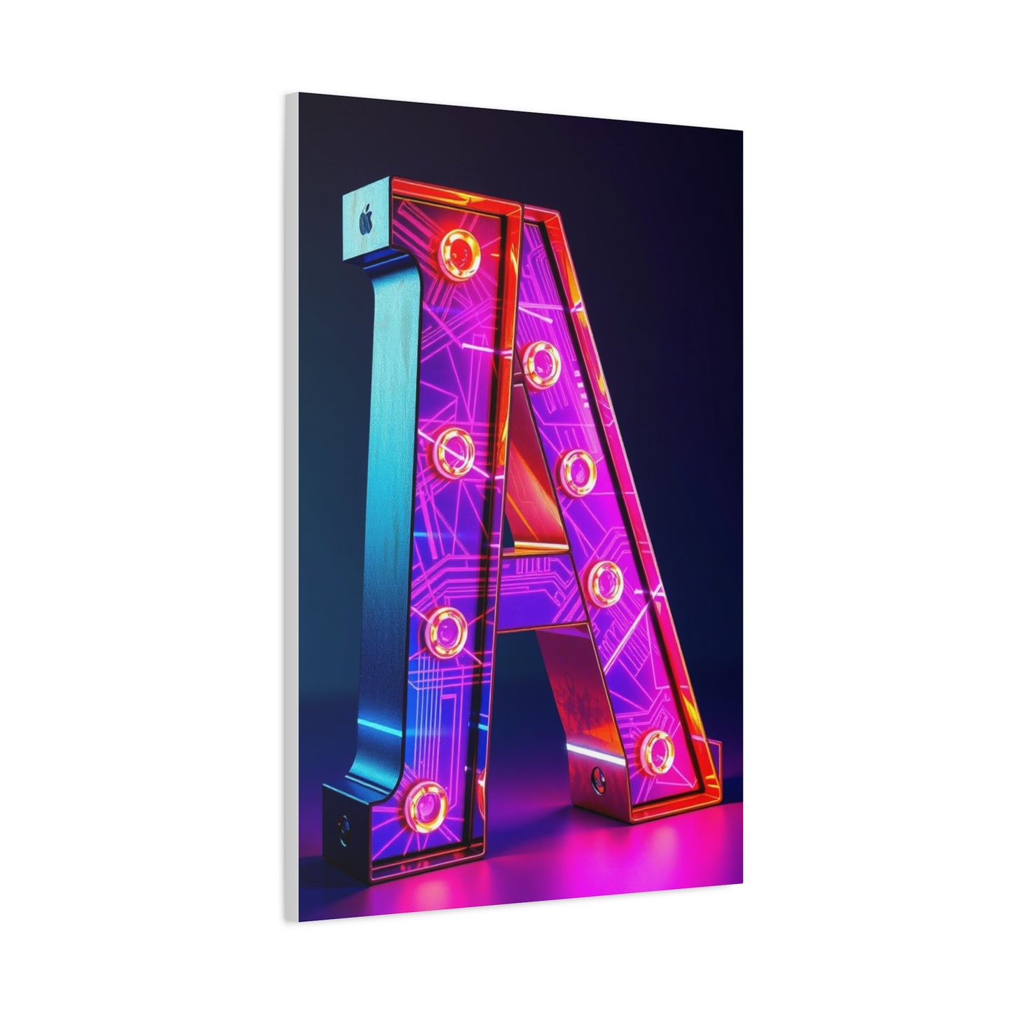 A Alphabet & Letter Art Artisan Canvas Wall Art & Canvas Print