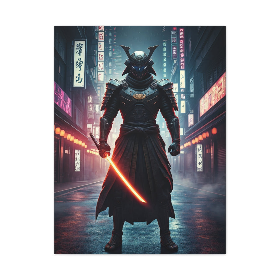 Cyber Samurai Wall Art & Canvas Prints