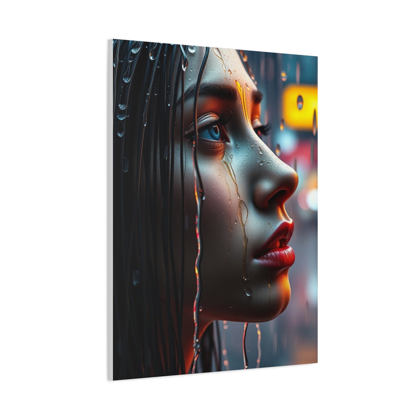 Supreme Rain Wall Art Beautiful Collection Wall Art & Canvas Print