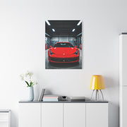 Ferrari 458 Italia Service Bay Craftsmanship Wall Art & Canvas Prints