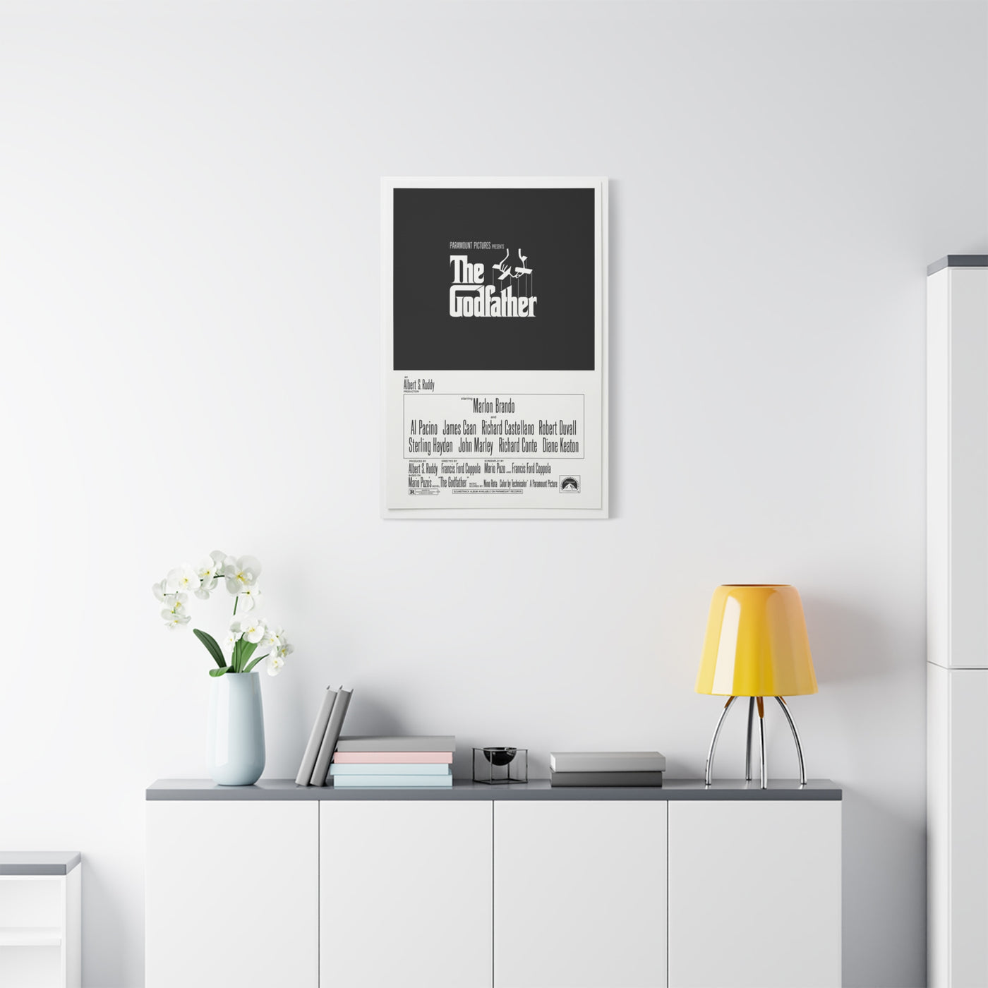 The Godfather Movie Poster Wall Art & Canvas Print