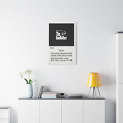 The Godfather Movie Poster Wall Art & Canvas Print