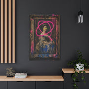 Graffiti Royal Portrait Rebellion Street Wall Art & Canvas Print