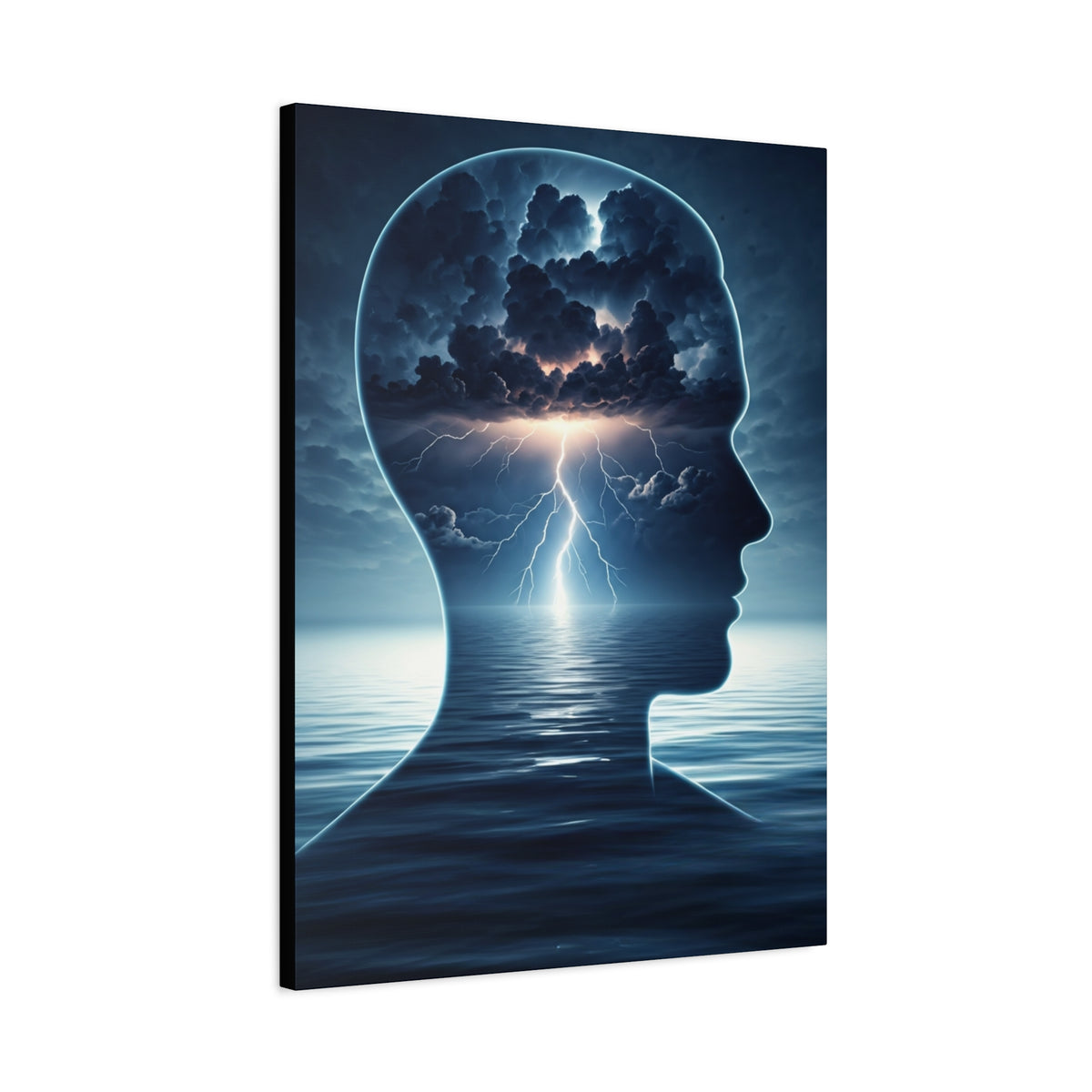Mind Storm Reflection Wall Art & Canvas Prints