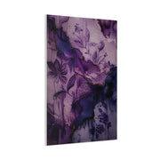 Purple Botanical Ceramic Texture Wall Art & Canvas Print