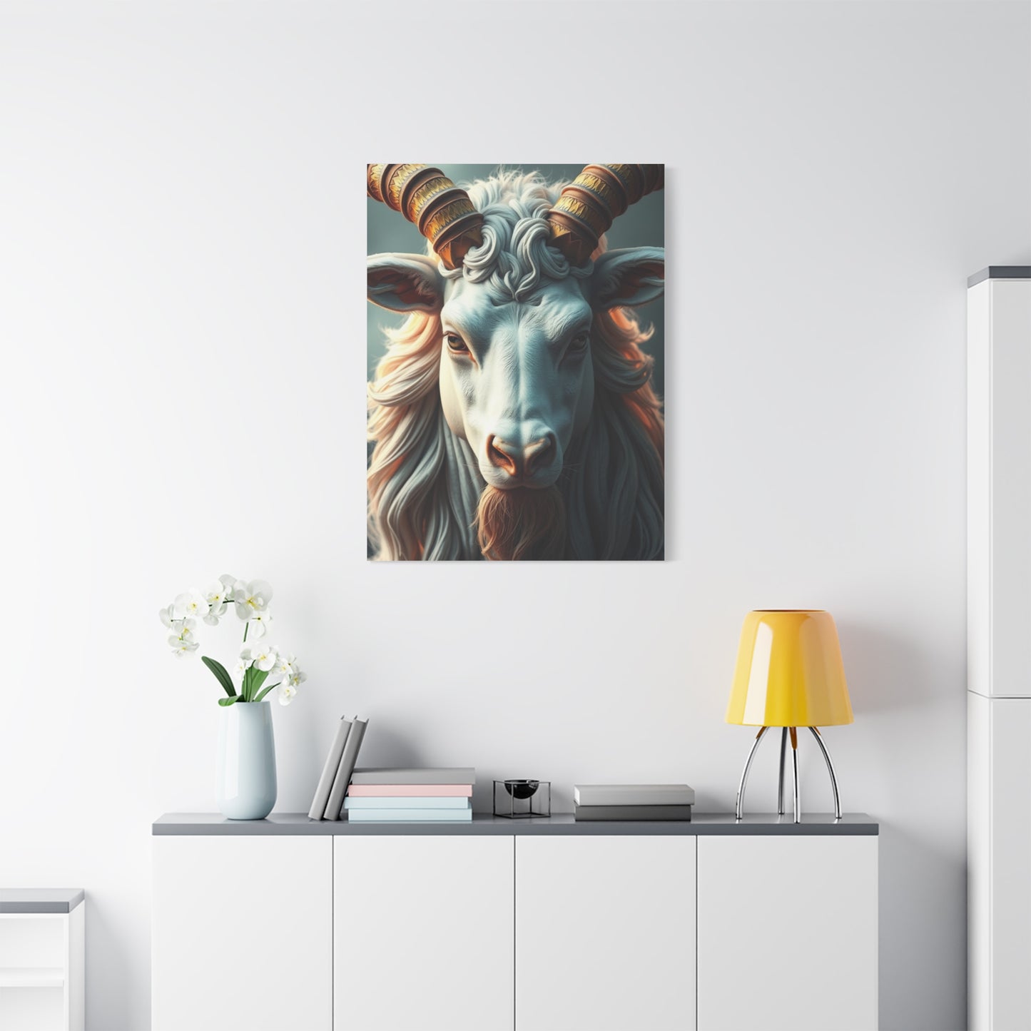 Celestial Capricorn Canvas
