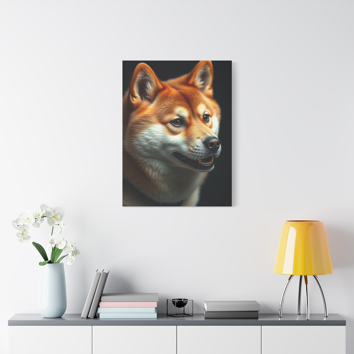 Vision Shiba Inu Dog Art Art Wall Art & Canvas Print