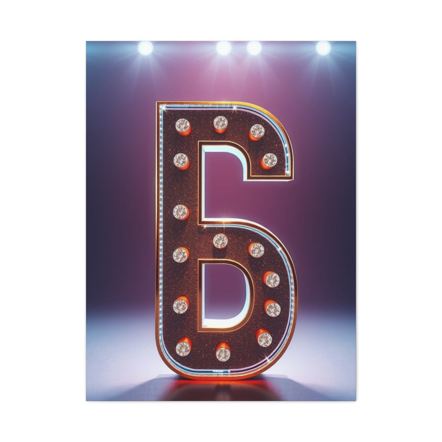 Supreme Alphabet & Letter B Art Collection Wall Art & Canvas Print