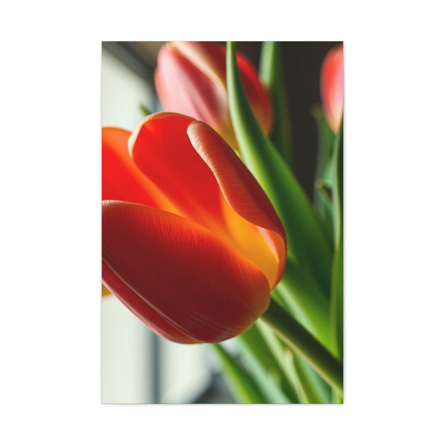 Supreme Tulip Flower Art Beautiful Collection Wall Art & Canvas Print